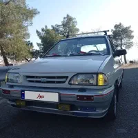 پراید کره ایی بدون رنگ کم کار