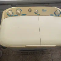 لباسشویی هایر دوقلو کارکرده کاملا سالم|ماشین لباسشویی و خشککن لباس|شیراز, عادل آباد|دیوار