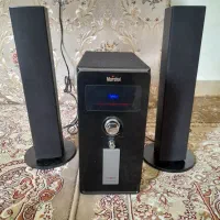 اکو میکسر و چند عدد اسپیکر|سیستم صوتی خانگی|سنندج, |دیوار