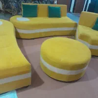 مبل سالم ۷نفره ونهارخوری ۶نفره باهم فروشی هست|مبلمان خانگی و میز عسلی|بندرعباس, |دیوار