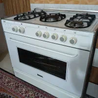 اجاق گاز فر با ویترین