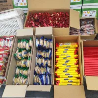 کلوچه و ویفر و آبمیوه