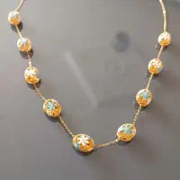 گردن بند فروشی رنگ ثابت