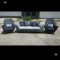 مبل الینا 7 نفره|مبلمان خانگی و میز عسلی|اهواز, کمپلو شمالی|دیوار