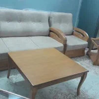 مبل راحتی ۷نفره سالم بدون ایراد قیمت ۲۰میلیون|مبلمان خانگی و میز عسلی|رینه, |دیوار