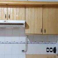 کابینت ترکیبی بدنه فلزی درب mdf