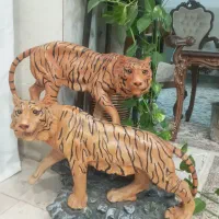 یک جفت ببر پلی استر