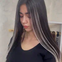 اکستنشن با مو الیاف ابریشمی ۱۰۰شاخه ۲/۰۰۰/۰۰۰|خدمات آرایشگری و زیبایی|رشت, سعدی (تختی)|دیوار