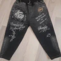 شلوار مام فیت بچه گانه