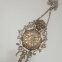 ساعت دیواری برنزقلم سیاه