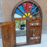 آینه چوبی اتیغه