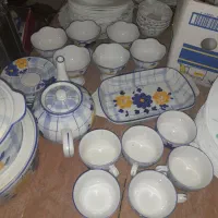 فروش ظروف گل پنبه پیرکس و کریستال