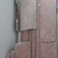 آجر کوره ای *   سنگ گرانیت قرمز * نرده چوبی  پله|مصالح و تجهیزات ساختمان|تهران, اسکندری|دیوار