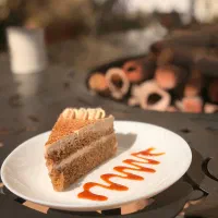 وسط کار ساده کافه