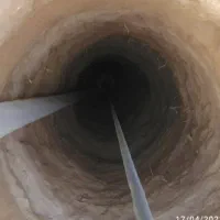 چاه کن مقنی فاضلاب و میله ارت