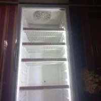 یخچال ویترینی ایستاده تک درب،هم یخچال هم فریزر