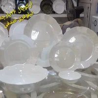 سرویس ارکوپال ۲۶پ ۶نفره صدفی ۷رنگ و خورده ریز
