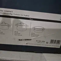 ست قابلمه سه‌تکه WMF Fusiontec مدل Compact|ظروف پخت‌وپز|مشهد, سراب|دیوار