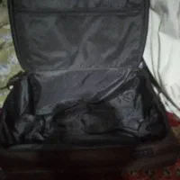 چمدان برزنت چرخ دارکره ای نو که دسته درداخل|کیف، کفش، کمربند|سمنان, |دیوار