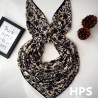 روسری طرح ترمه گلدار|لباس|دیواندره, |دیوار