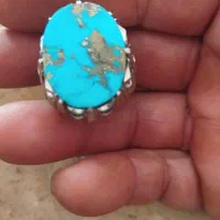 انگشتر نقره سنگ نیشاپور|جواهرات|نورآباد, |دیوار