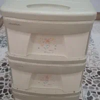 کشو پلاستیکی سه طبقه سایز بزرگ