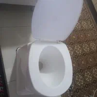 توالت فرنگی پلاستیکی نو
