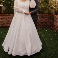 لباس عروس سایز ۵۰تا۵۲