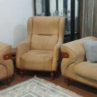 مبل ۸ نفره محکم و در حد نو|مبلمان خانگی و میز عسلی|اهواز, شهرک الهیه|دیوار