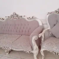 مبل نه نفره سلطنتی همراه میزو دو عسلی در حدنو|مبلمان خانگی و میز عسلی|فردوس (خراسان), |دیوار