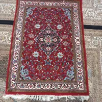 قالی زرع نیم دستبافت