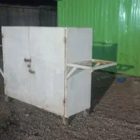 چهار چرخ نو آهن آلات نو شیشه نداره