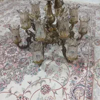 لوستر برنز ۶ شاخه|لوستر و چراغ آویز|بروجرد, |دیوار