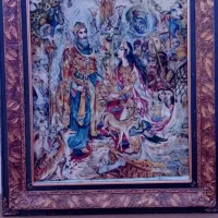 دو تخته تابلو فرش دستباف هر کدام 45 میلیون|تابلو فرش|همدان, |دیوار