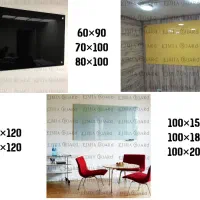 تخته وایتبرد شیشه ای پریمیومUltra Clear100در180