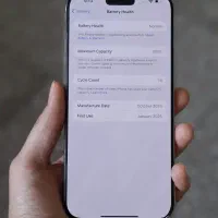 iPhone 16 Pro Max 256 Battery 100 Cycle 74|موبایل|قم, شاه سید علی|دیوار