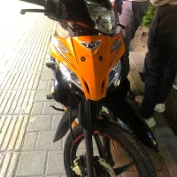 موتور tvs راکز نارنجی