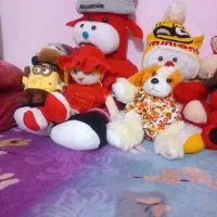 تعدادی عروسک تروتمیز