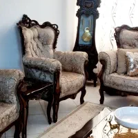مبلمان ۹نفره به همراه ساعت و ناهار خوری|مبلمان خانگی و میز عسلی|قم, شهرک قدس|دیوار