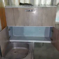 کابینت و آبچکان|آب‌چکان و نظم‌دهنده ظروف|نسیم‌شهر, |دیوار