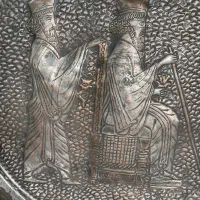 مجمع قاجاری قلمکاری جدید|کلکسیون اشیاء عتیقه|چمستان, |دیوار