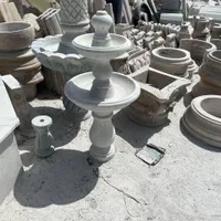 آبنما سنگی کریستال تراورتن عباس آباد مرمر|صنایع دستی و سایر لوازم تزئینی|یزد, |دیوار