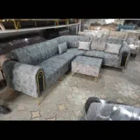 مبل راحتی اله ۷نفره|مبلمان خانگی و میز عسلی|بومهن, |دیوار