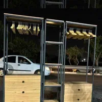 رند خوار رخت اویز رگال قفسه ای کد ۳۴|بندرخت و رخت‌آویز|کرج, اخترآباد|دیوار