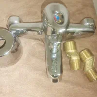 شیرحمام کروم مدل اسپانیایی|لوازم حمام|پرند, فاز ۱|دیوار