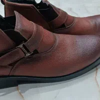 نیم بوت مردانه چرم