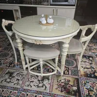 میز نهارخوری 4نفره گرد