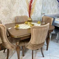 میز نهار خوری ۴ نفری کد ۹۸۸۸ تولیدی میلاد