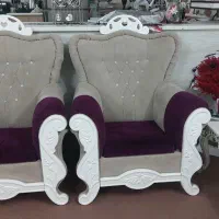 مبل نیمه استیل ۷نفره|مبلمان خانگی و میز عسلی|قم, سید معصوم|دیوار