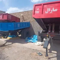 تریلی تراکتور وتانک اب